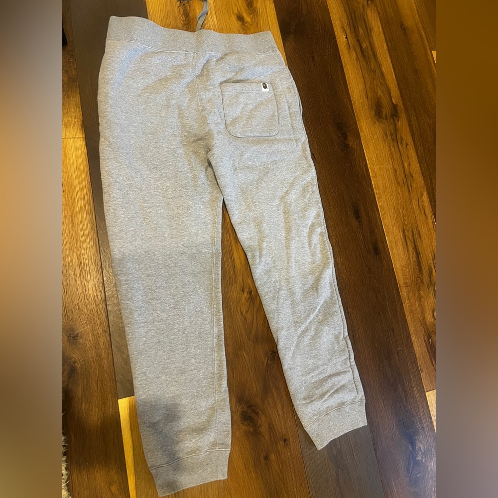 Men’s Gray BAPE (A Bathing Ape) Sweatpants – XL - Picture 4 of 4